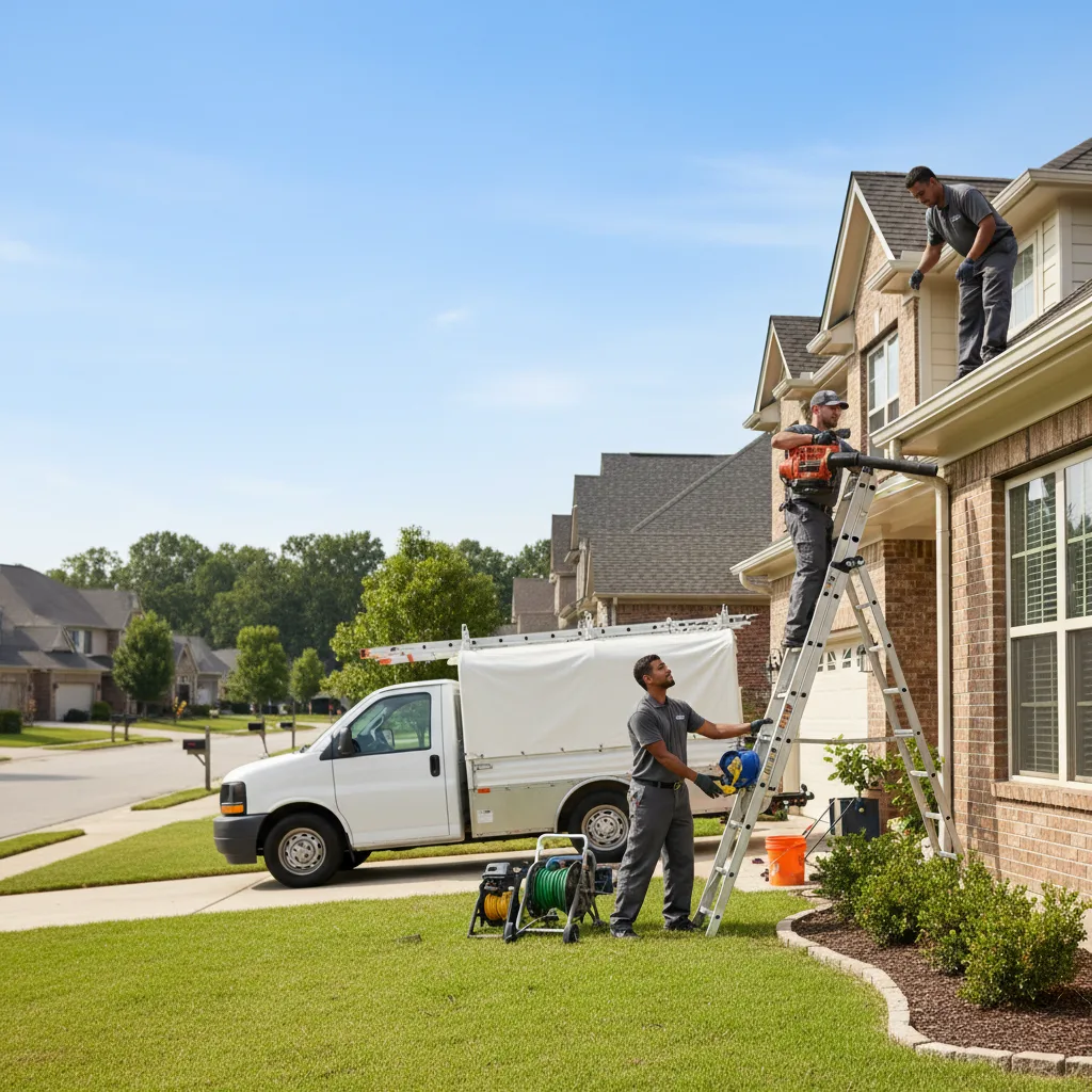 Home Gutter Service in Leesville, OH near me